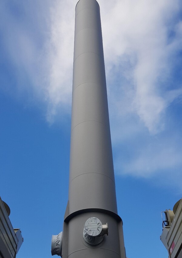 Jeremias Industrie Schornstein aus Edelstahl - top Qualität - Jahrelange Erfahrung in der Abgastechnik und Schornsteintechnik